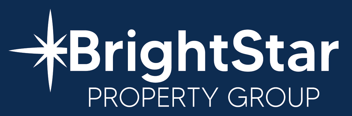 BSPG Logo White on Blue